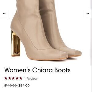 Women's Tan Heeled Boots